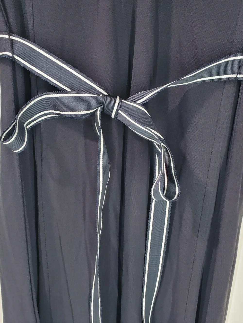 ANN TAYLOR LOFT Black Belted Shirt Dress SZ 12 Workwear Careerwear Interview NWT - Picture 4 of 6
